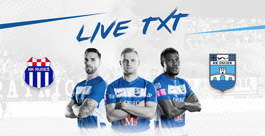 Live TXT: NK Rudeš - NK Osijek