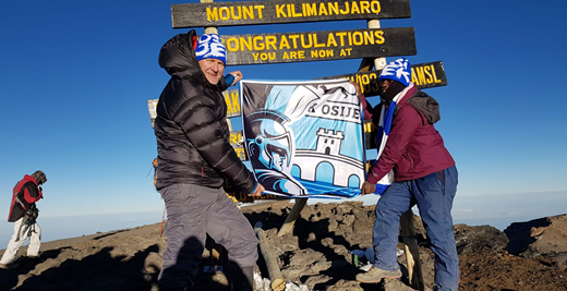 Kilimanjaro u znaku NK Osijek