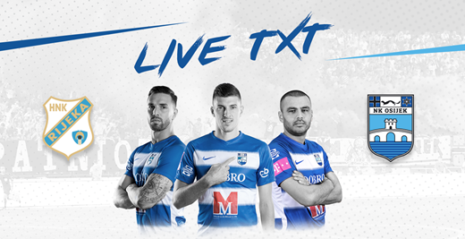 Live TXT: HNK Rijeka - NK Osijek