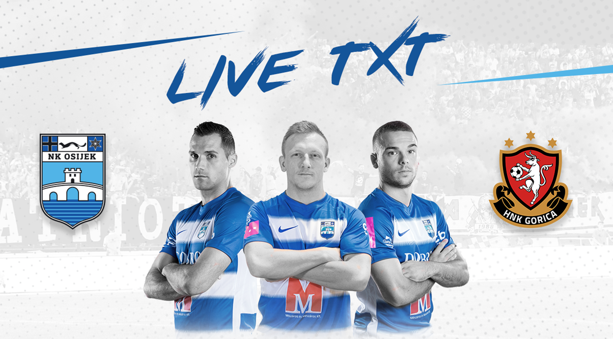 Live TXT: NK Osijek - HNK Gorica
