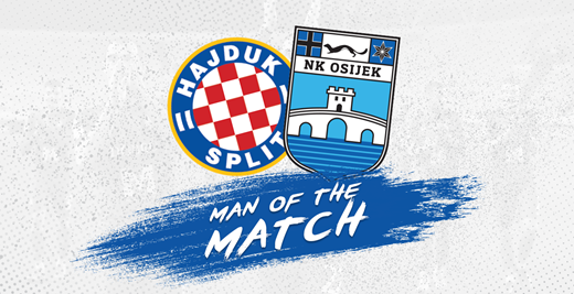 Igrač utakmice: Hajduk - Osijek