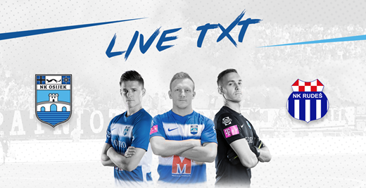 Live TXT: NK Osijek - NK Rudeš