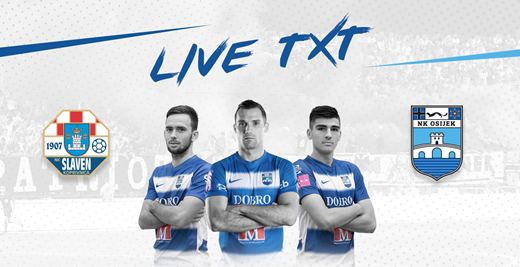 Live TXT: NK Slaven Belupo - NK Osijek