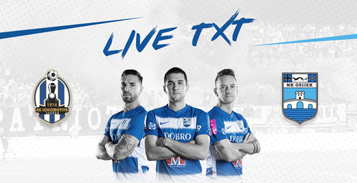 Live TXT: NK Lokomotiva - NK Osijek