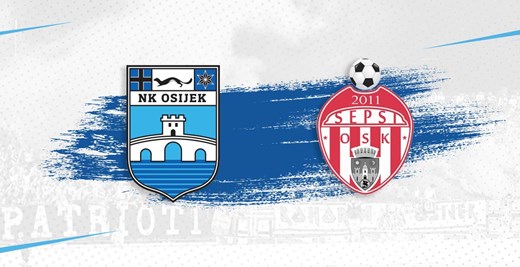 Live TXT: Osijek - Sepsi OSK