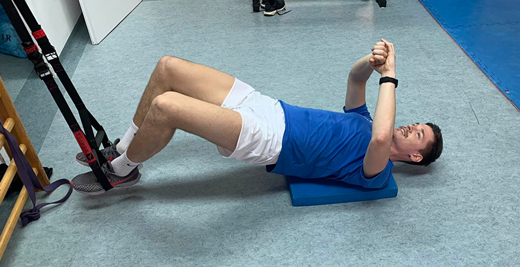Grgić u procesu rehabilitacije