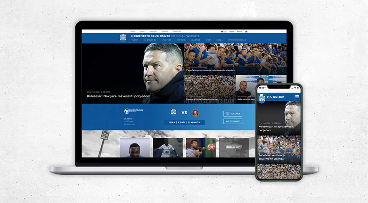Dobro došli na NK Osijek novi web!