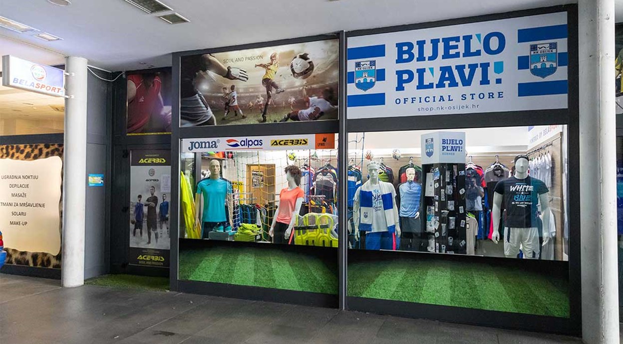 Klupski artikli dostupni u Bela sportu
