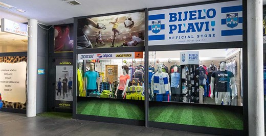 Klupski artikli dostupni u Bela sportu