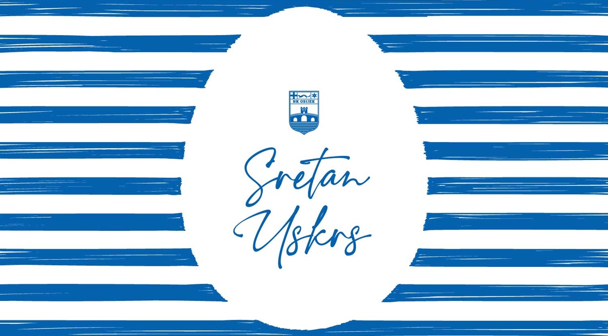 NK Osijek vam želi sretan Uskrs!