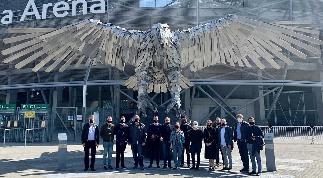 Delegacija Osijeka posjetila Groupama Arenu