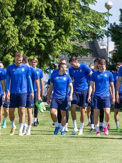Prvi trening ljetnih priprema u Gradskom vrtu