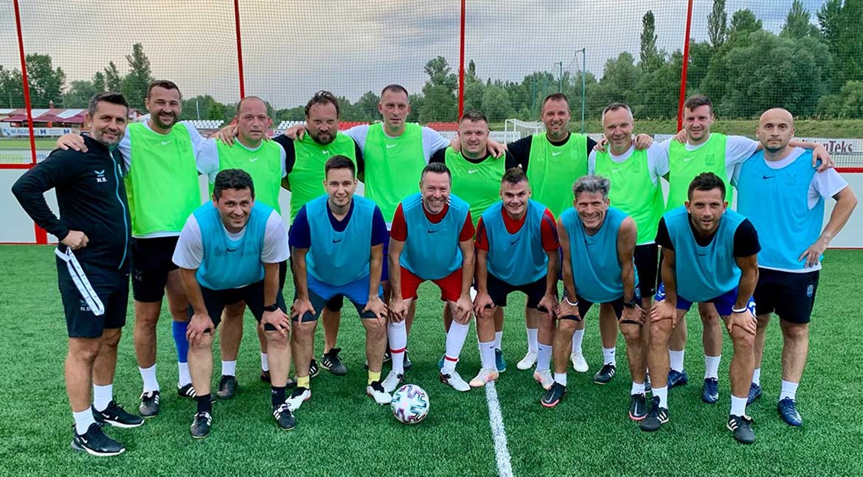 Zaigrali i članovi stručnog stožera