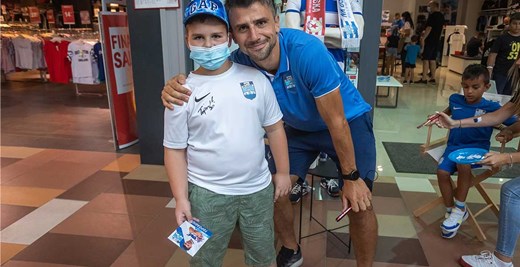 Druženje s navijačima u Sportoru