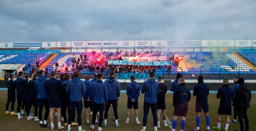 Kohorta podržala momčad uoči nastavka sezone