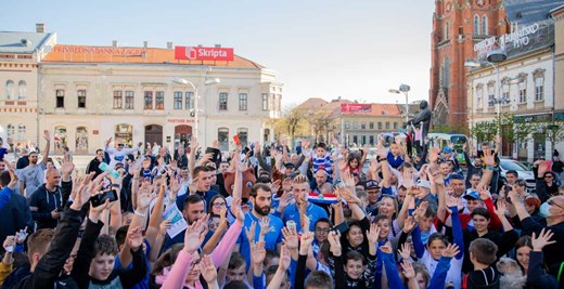 U četvrtak druženje s navijačima u Donjem gradu