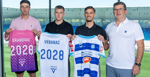 Grahovac, Vrbanac i Jovičić potpisali trogodišnje ugovore