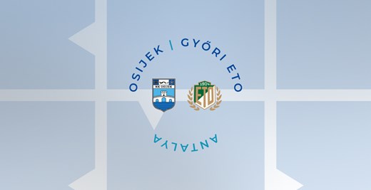 Sljedeća utakmica: Osijek – ETO Gyor