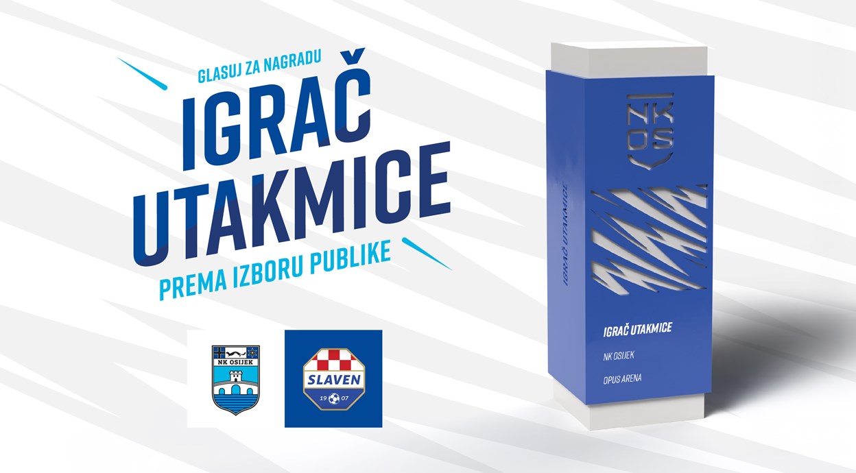 Glasuj za igrača utakmice: NK Osijek - NK Slaven Belupo