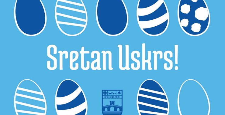 NK Osijek želi vam sretan Uskrs!