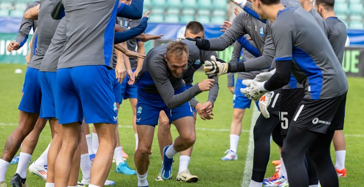 Odrađen trening na A. Le Coq Areni